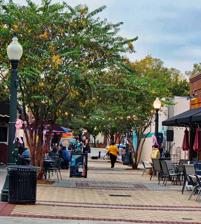 pedestrian street